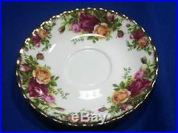 5 Royal Albert Old Country Roses Large Dinner Plate, Salad, B&b, Saucer, & Mug