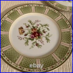 5 Royal Albert Seasons Of Colour 8.25 Salad Plates Old Country Roses