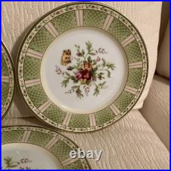 5 Royal Albert Seasons Of Colour 8.25 Salad Plates Old Country Roses