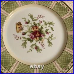 5 Royal Albert Seasons Of Colour 8.25 Salad Plates Old Country Roses