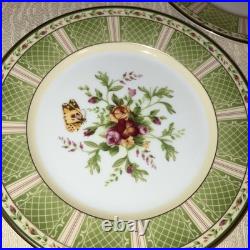 5 Royal Albert Seasons Of Colour 8.25 Salad Plates Old Country Roses