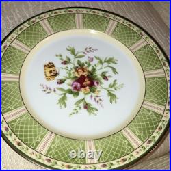5 Royal Albert Seasons Of Colour 8.25 Salad Plates Old Country Roses