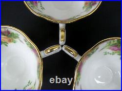 6 Old Country Roses Avon Tea Cups & Saucers, 1973-2002, England, Royal Albert