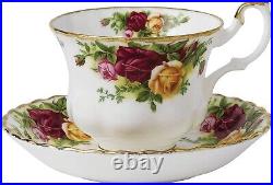 6 ROYAL ALBERT OLD COUNTRY ROSES CUP and SAUCER Made in England