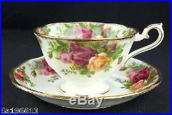 6 Royal Albert Old Country Roses Avon Teacups & Saucers VGC