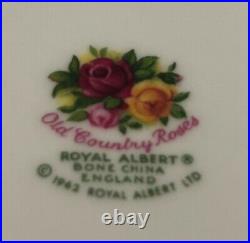 6 Royal Albert Old Country Roses Large 10.5 Plates