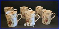 6 Royal Albert Old Country Roses Seasons Of Color Spring Garden Mugs