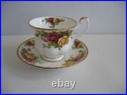 6 sets Royal Albert- Old Country Roses- Bone China- Tea Cup & Saucer