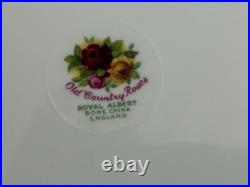 8 Royal Albert Dinner Plates Country Rose (1962-1974)