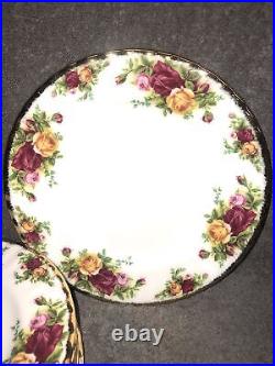 8 Royal Albert OLD COUNTRY ROSES 8 SALAD PLATES