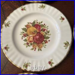 8 Royal Albert Old Country Roses 2006 Holiday Salad Plates RL