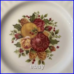 8 Royal Albert Old Country Roses 2006 Holiday Salad Plates RL