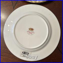 8 Royal Albert Old Country Roses 2006 Holiday Salad Plates RL
