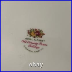 8 Royal Albert Old Country Roses 2006 Holiday Salad Plates RL