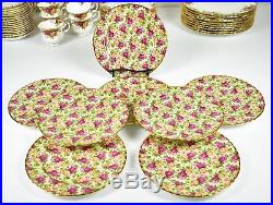 (8) Royal Albert, Old Country Roses Chintz Collection 8 1/4 Salad Plates