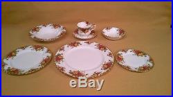 95 Pc. Set Of Royal Albert Old Country Roses Bone China From England