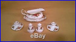95 Pc. Set Of Royal Albert Old Country Roses Bone China From England