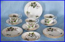 Beautiful, Elegant Royal Albert Mayflower Tea Set Collection. Made In England