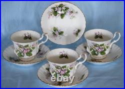 Beautiful, Elegant Royal Albert Mayflower Tea Set Collection. Made In England