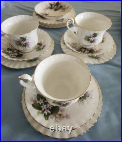 Beautiful, Elegant Royal Albert Mayflower Tea Set Collection. Made In England