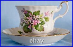 Beautiful, Elegant Royal Albert Mayflower Tea Set Collection. Made In England