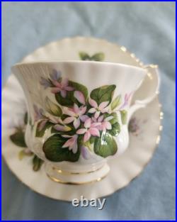 Beautiful, Elegant Royal Albert Mayflower Tea Set Collection. Made In England