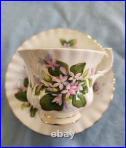 Beautiful, Elegant Royal Albert Mayflower Tea Set Collection. Made In England