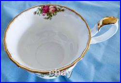 Beautiful Royal Albert Old Country Rose Breakfast Cup And Saucer- 6 Set England