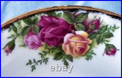 Beautiful Royal Albert Old Country Rose Breakfast Cup And Saucer- 6 Set England