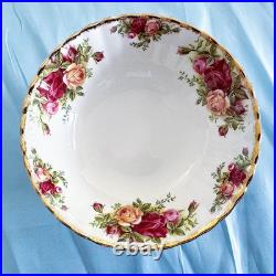 Beautiful Royal Albert Old Country Rose Cereal Bowls Made In England 5 sets