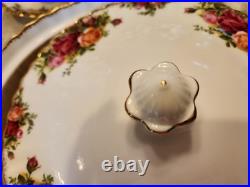 Beautiful Royal Albert Old Country Rose Tureen With Lid. Mint. Made In ENGLAND