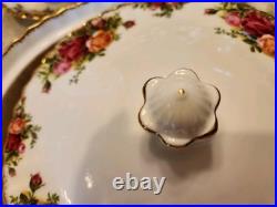 Beautiful Royal Albert Old Country Rose Tureen With Lid. Mint. Made In ENGLAND
