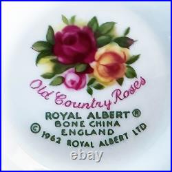 Beautiful Royal Albert Old Country Roses Coffee Set. Made in England Beautiful Royal Albert Old Country Roses Coffee Set. Made in England
