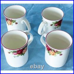 Beautiful Royal Albert Old Country Roses Coffee Set. Vintage. Made in England