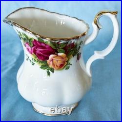 Beautiful Royal Albert Old Country Roses Coffee Set. Vintage. Made in England