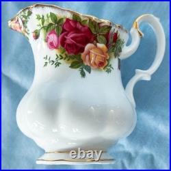 Beautiful Royal Albert Old Country Roses Coffee Set. Vintage. Made in England