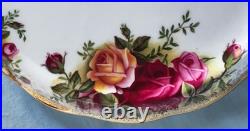 Beautiful Royal Albert Old Country Roses Teapot, Creamer, & Sugar Bowl With Lid