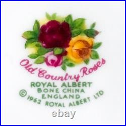 Beautiful Royal Albert Old Country Roses Trinket Dishes. Set of 5 Made In England