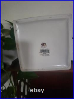 Birdhouse Porcelain Royal Albert Old Country Roses Collectable Canister Vntg