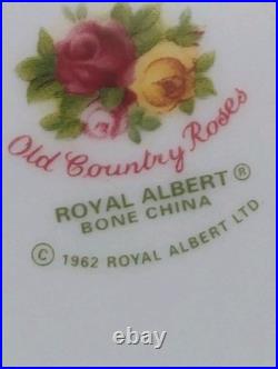 Breakfast Cup, Old Country Roses by Royal Albert, Bone China, Set of 4