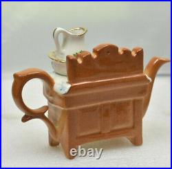 Cardew Design One Cup Teapot Old Country Roses WASHSTAND Royal Albert England