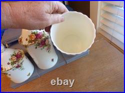 Choice Royal Albert Old Country Roses Bone China Canisters Sets