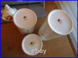 Choice Royal Albert Old Country Roses Bone China Canisters Sets