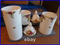 Choice Royal Albert Old Country Roses Bone China Canisters Sets