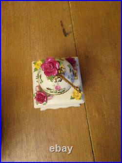 Choice Royal Albert Old Country Roses Misc. Itemstray/ornament/music box/TableC