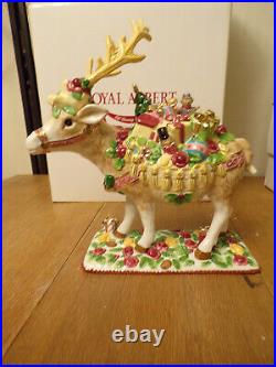 Choice Royal Albert Old Country Roses Season of Colour Ceramic Reindeer/Tureen