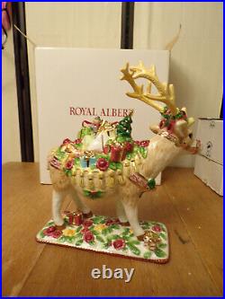 Choice Royal Albert Old Country Roses Season of Colour Ceramic Reindeer/Tureen