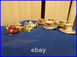 Choice VTG Royal Albert Old Country Roses Collectible Christmas Tree Ornaments