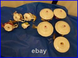 Choice VTG Royal Albert Old Country Roses Collectible Christmas Tree Ornaments