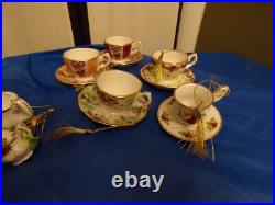 Choice VTG Royal Albert Old Country Roses Collectible Christmas Tree Ornaments